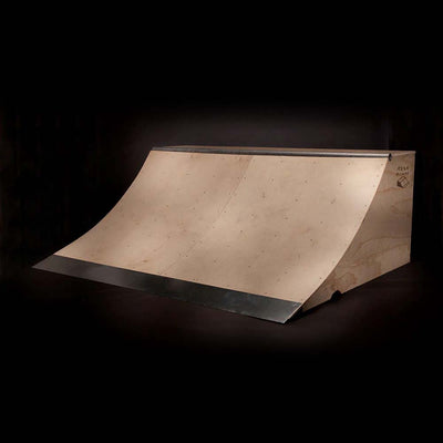 (TWO) 3' x 6' Quarter Pipe Skateboard Ramps by Keen Ramps